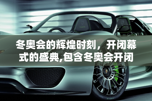 冬奥会的辉煌时刻，开闭幕式的盛典,包含冬奥会开闭幕式的词条