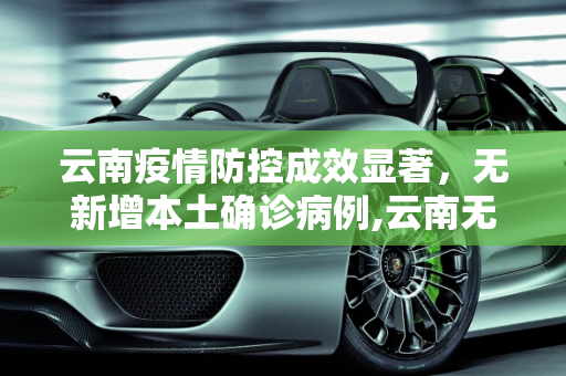 云南疫情防控成效显著，无新增本土确诊病例,云南无新增本土确诊病例