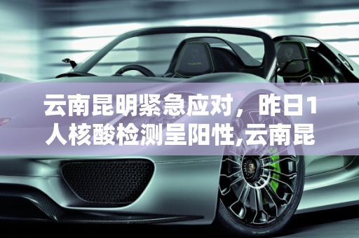 云南昆明紧急应对，昨日1人核酸检测呈阳性,云南昆明昨日1人核酸阳性