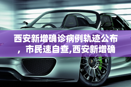 西安新增确诊病例轨迹公布，市民速自查,西安新增确诊病例轨迹公布速自查