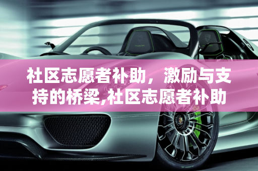 社区志愿者补助，激励与支持的桥梁,社区志愿者补助