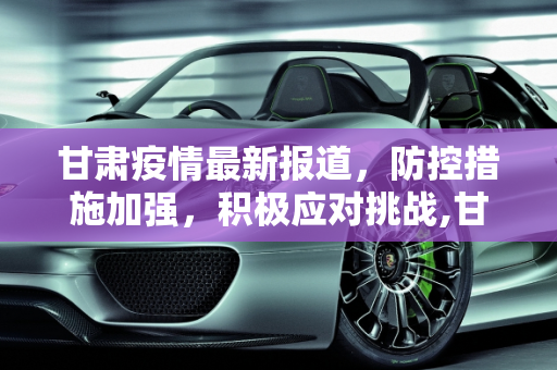 甘肃疫情最新报道，防控措施加强，积极应对挑战,甘肃的疫情最新报道