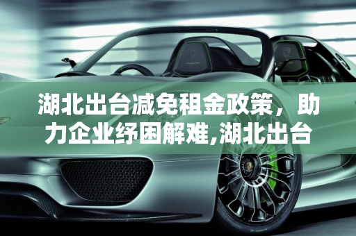 湖北出台减免租金政策，助力企业纾困解难,湖北出台减免租金政策
