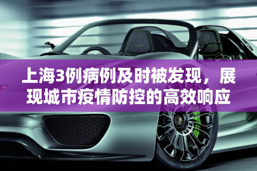 上海3例病例及时被发现，展现城市疫情防控的高效响应,上海3例病例都是及时被发现