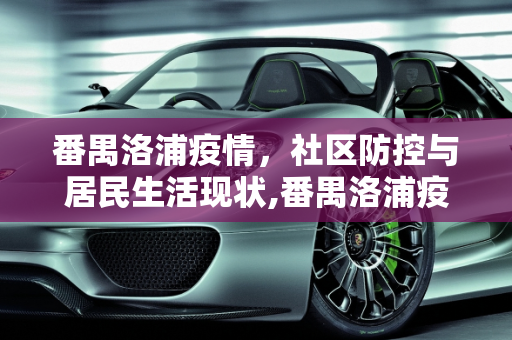 番禺洛浦疫情，社区防控与居民生活现状,番禺洛浦疫情