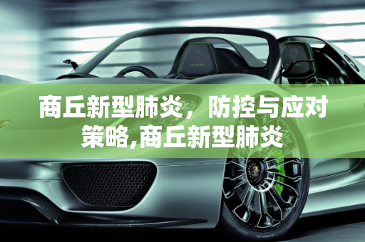 商丘新型肺炎，防控与应对策略,商丘新型肺炎