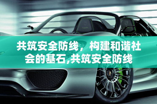 共筑安全防线，构建和谐社会的基石,共筑安全防线